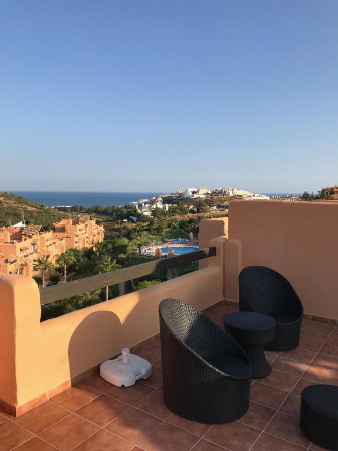 Penthouse, Casares Del Sol, Malaga Apartman Kültér fotó